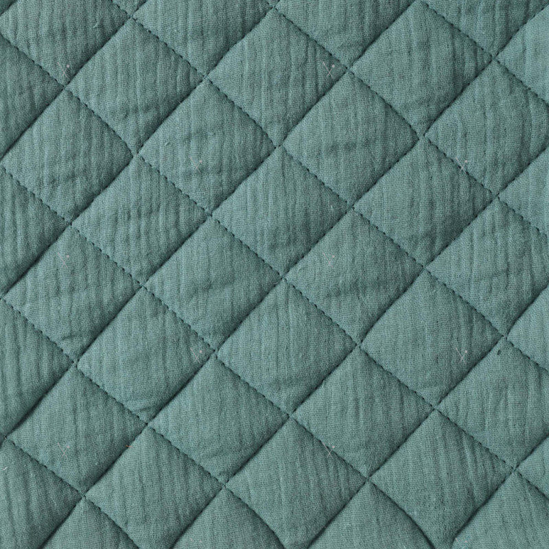 Quilted Double Gauze Eucalyptus